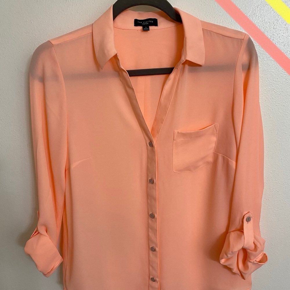 Coral Blouse
